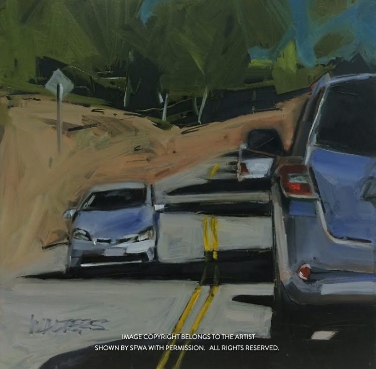 WaltersMa_TravelingOnGrizzly-oil-12x10