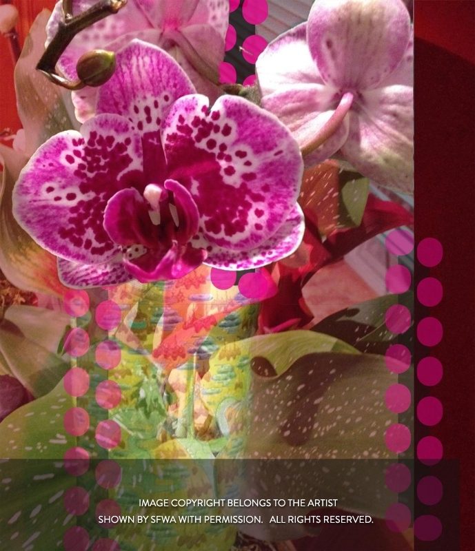 RumbaughJa_Orchid,VaseAndLily_PhotoArt_8x10