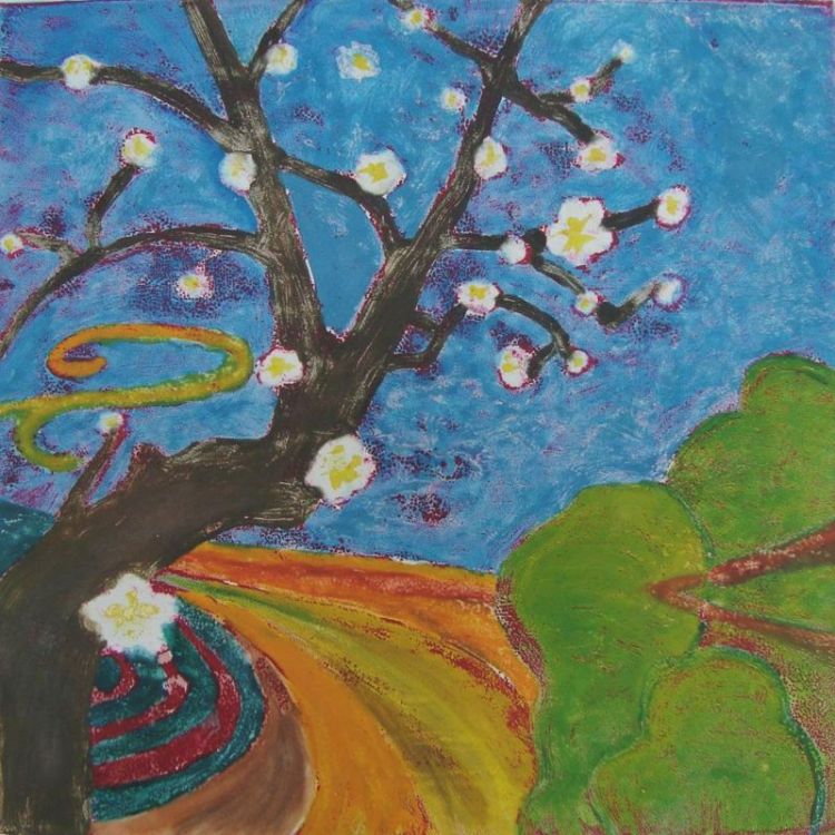 CoggeshallKa_Blossoms_Oil_12x12