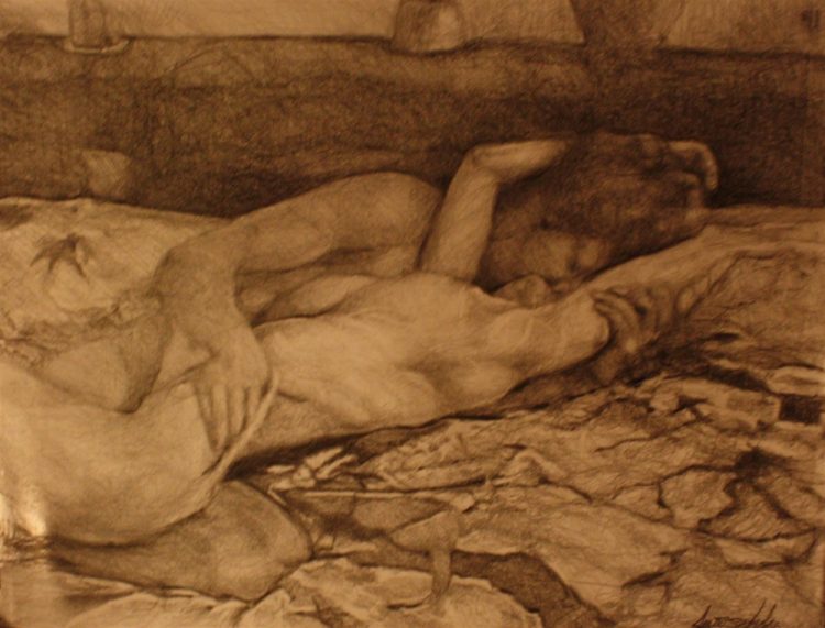 zepedaje_inthebedroom_draw_18x24