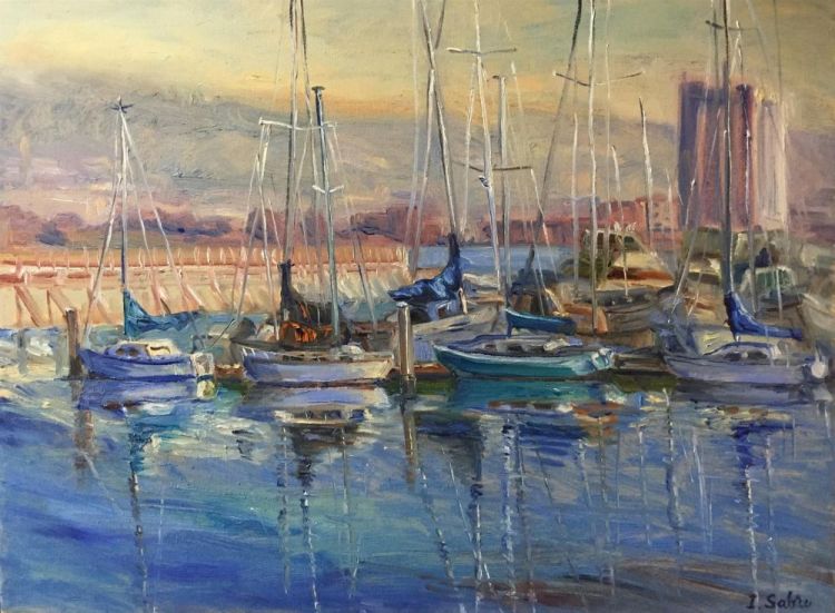 SabreIr-Marina-Reflections_Oil_24.5x30.5
