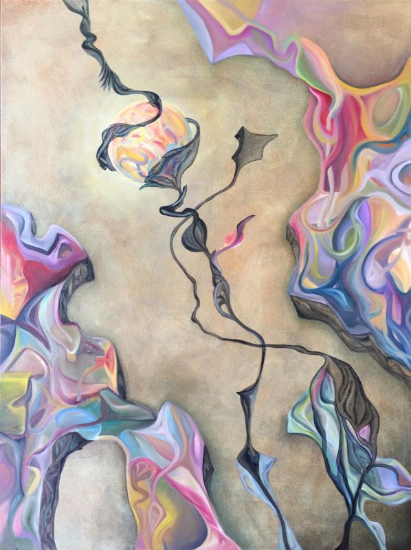 GelmanAn-Melody-of-Breaking-the-Wall_Oil_40x30