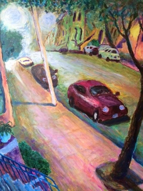 SchwabenlenderTo-Eureka-Street-Magenta-Car_acry30x24