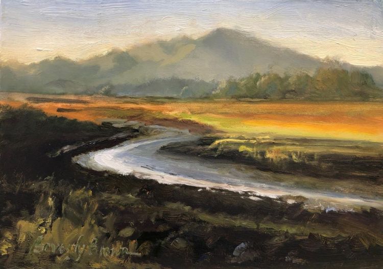 BrownBe-Rush-Creek-to-Olampali_Oil_8.5x10.5