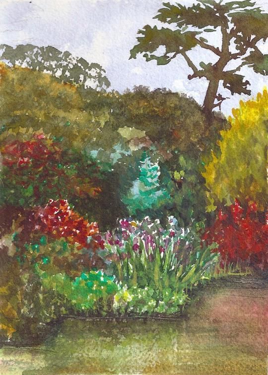 CoggeshallKa-Lily-Pond_WC_14x12
