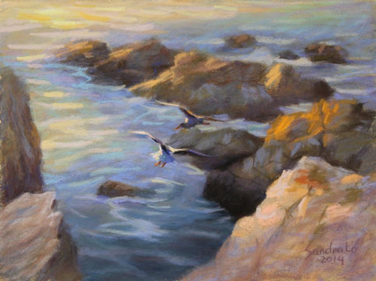 LoSa-End-of-the-Day_Pastel_11x14