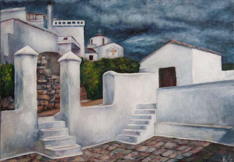 GrossKath-Churchwalk-Before-the-Storm_Oil14x20