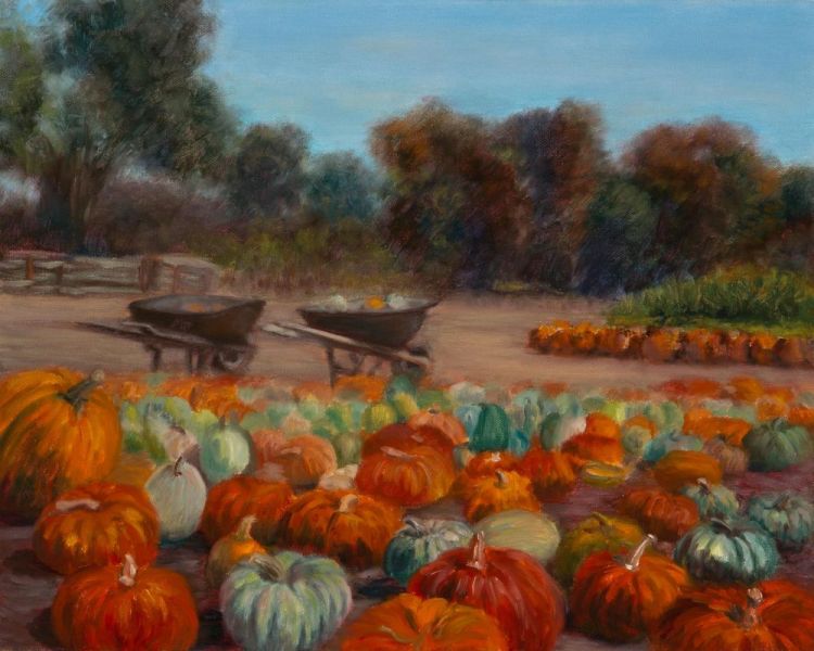 Paris-SeubertMi-Pumpkin-Patch-Half-Moon-Bay_Oil18x22