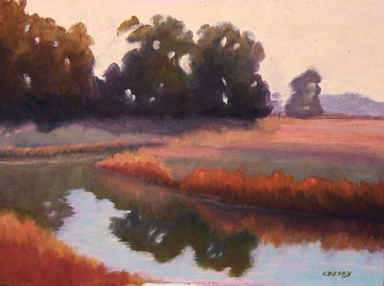 BerryCa-Pacheco-Pond_Oil_17x21