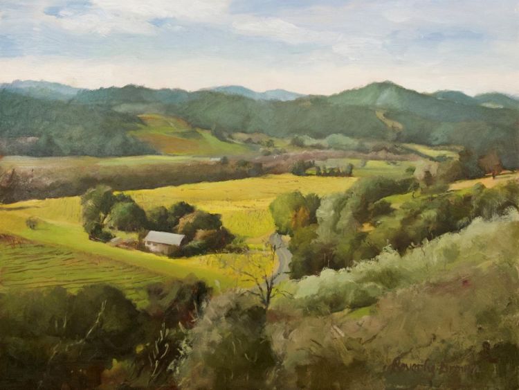BrownBe-View-from-Trattore-Geyserville_Oil_16.5x20.5