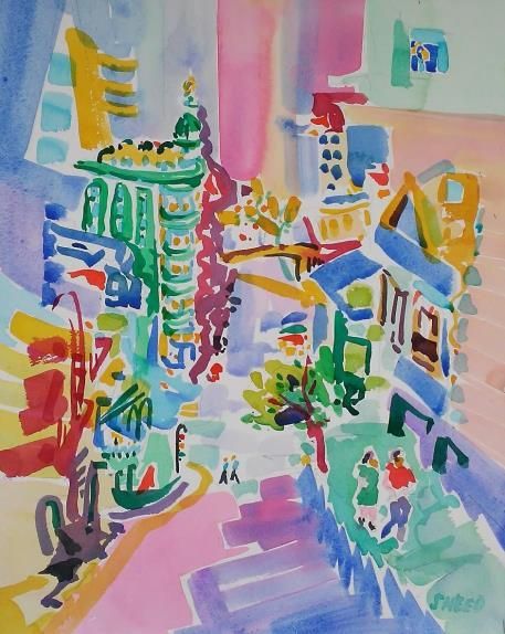 SneedJa-Kearny-Street-from-North-Beach-to-Downtown_WC_26x22