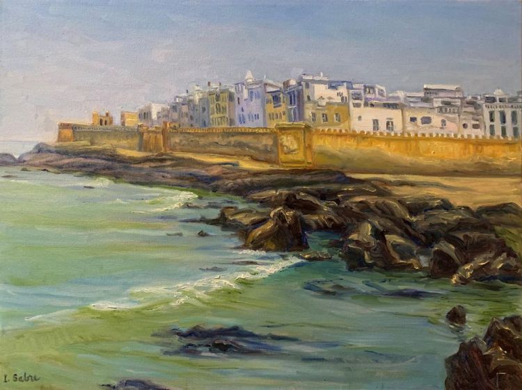 SabreIr-The-Old-Wall-Essaouira_Oil_24.5x30.5