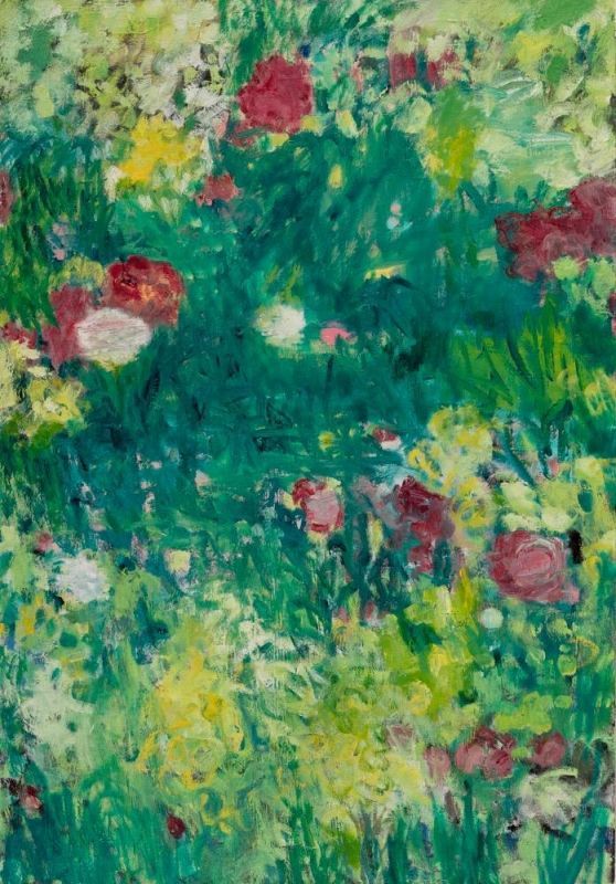 HamelMa-In-My-Sisters-Garden_Oil_52x36