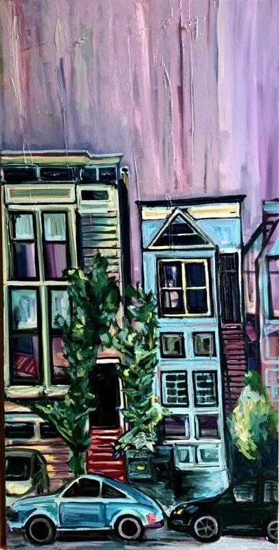 ClareAm-Sweet-Home-Dogpatch_Oil_48x24