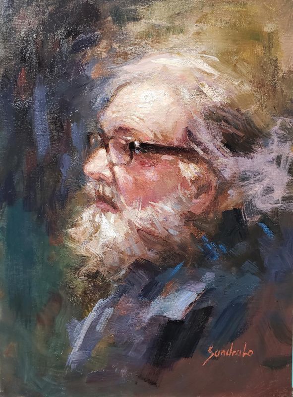 LoSa-An-Old-Man_Oil_22x18