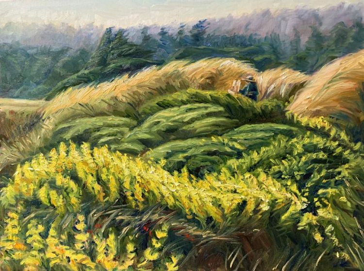 SabreIr-Painting-in-the-Lupines_1