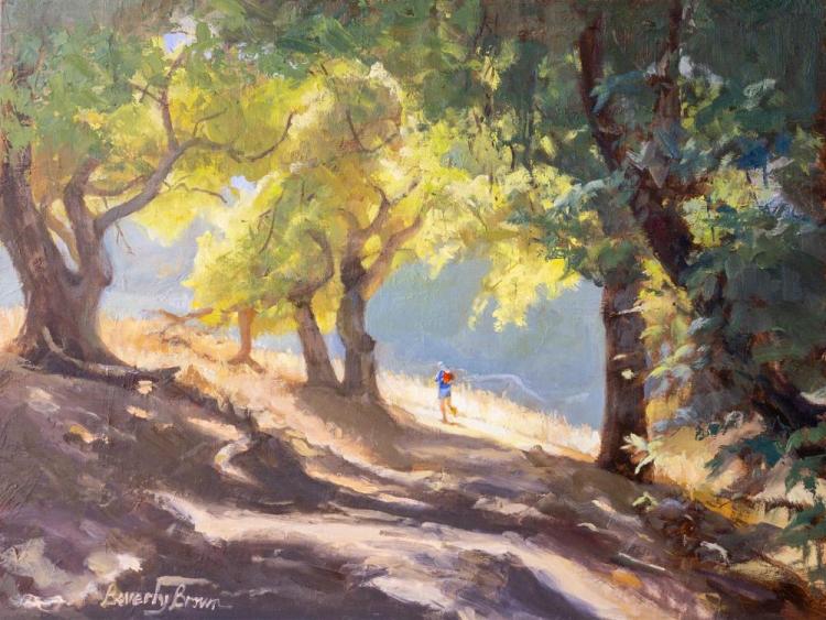 BrownBe-Burdell-Runner_Oil_18x22