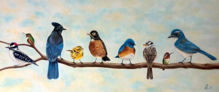 vanLeeuwenRe-Conference-of-the-Birds_Oil_11.8x27.5
