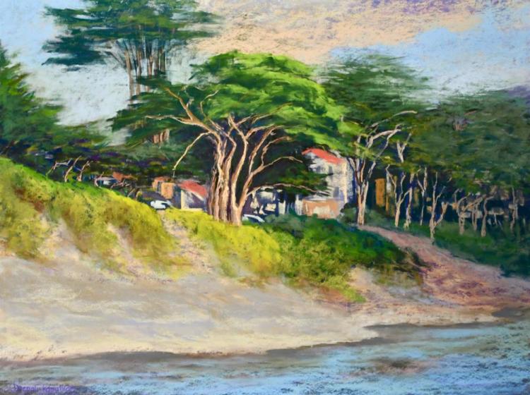 KapatkarDe-Carmel-Beach-At-Dusk_1