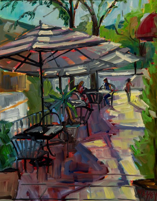 1_MasseyMa-Sidewalk-Dining-plein-air_Oil_14x11