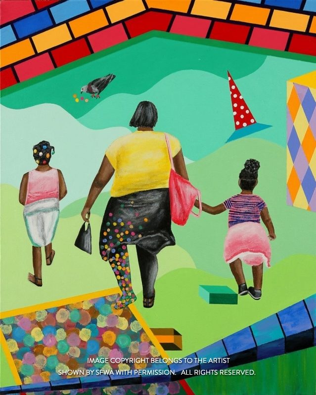 SadurniGa_Rhythm No.13_Acr_16x20