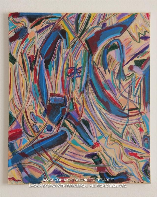 Schaferta_March-of-the_Malignant-Spirit_Acr_20x24