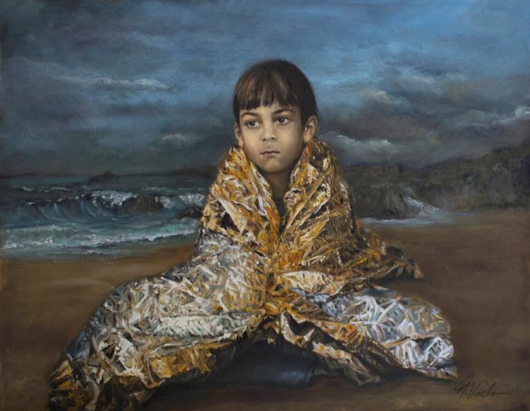 VachaniNa_Refugee Boy_Oil_20x16