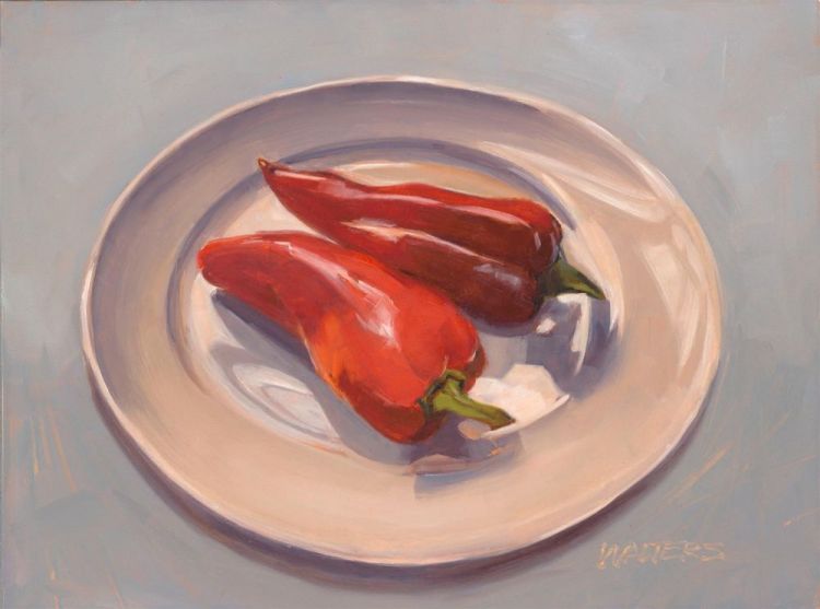 WaltersMa-Two-Red-Peppers_Oil_10x13