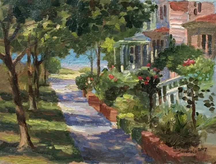 LoSa_Downtown-Hercules_Oil_18x22