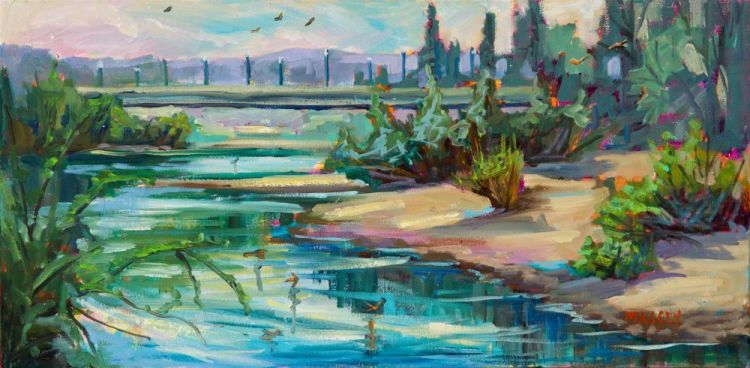 MasseyMa_Swallowtail-Riverside_Oil_12x24