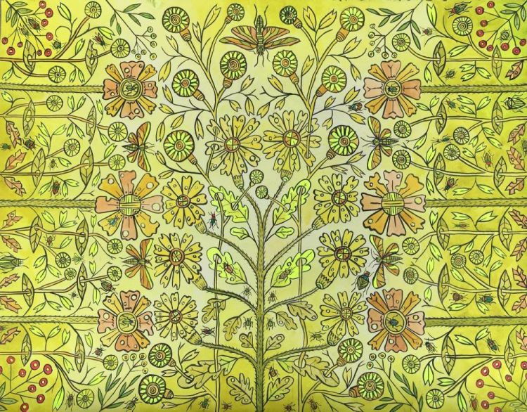 CannonLaraYellow-Grasshopper_wc22x30