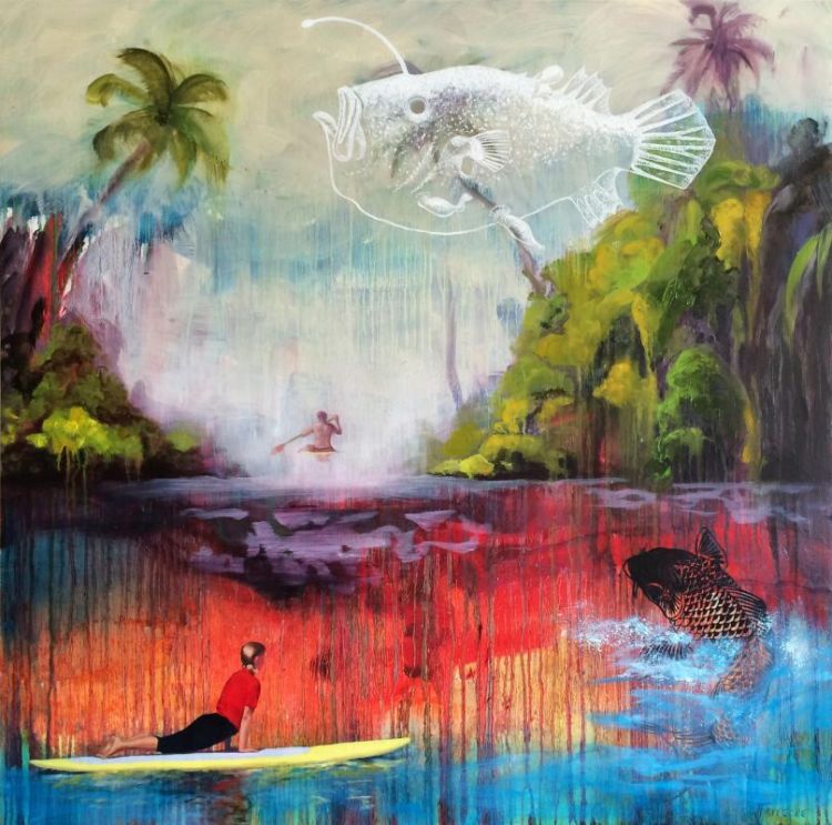 fritscheJaney-Sea-Shepherds_oil36x36
