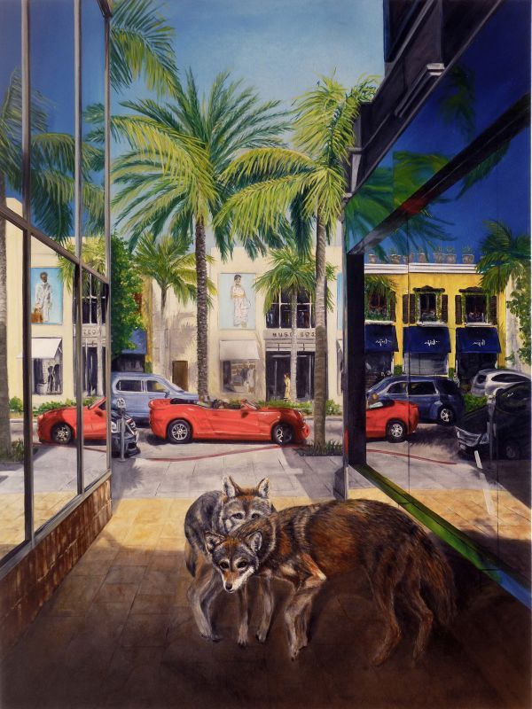 Montgomery_Lawrence_Rodeo-Drive-Revisited_2018_oil-on-canvas